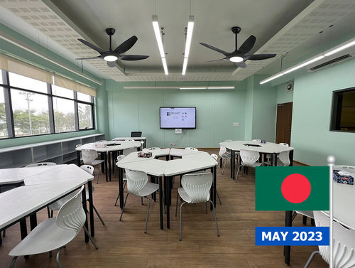 अंतर्राष्ट्रीय विद्यालय छत प्रशंसक परियोजना