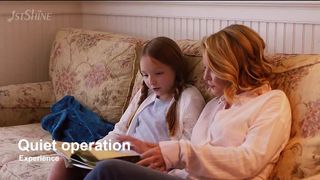 आधुनिक सफेद सीलिंग फैन शांत डीसी मोटर एलईडी लाइट