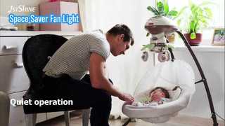 36 इंच रिट्रेक्टेबल सीलिंग फैन डिमेबल लाइट