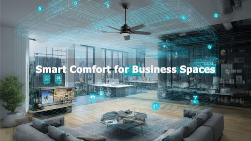 के बारे में नवीनतम कंपनी समाचार स्मार्ट कंट्रोल सीलिंग फैन घर और व्यावसायिक स्थानों में कैसे क्रांति ला रहे हैं