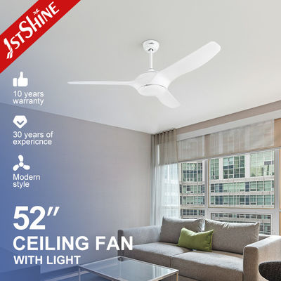 52 Inch 1stshine Ceiling Fan Light with 3 ABS Wooden Blades and APP/WIFI Switch Type