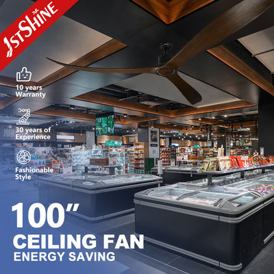 अच्छी कीमत मीटिंग रूम 100 इंच सीलिंग फैन रिमोट कंट्रोल के साथ, 35W पावर और लकड़ी के ब्लेड ऑनलाइन