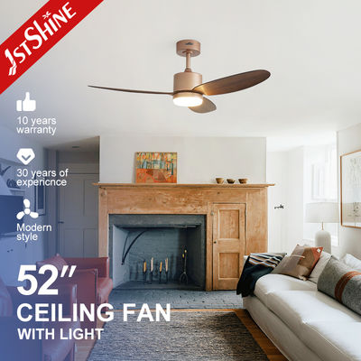 अच्छी कीमत 52-Inch Decorative Ceiling Fan with Light Rose Gold Finish for Luxurious Spaces and Silent Powerful Airflow ऑनलाइन